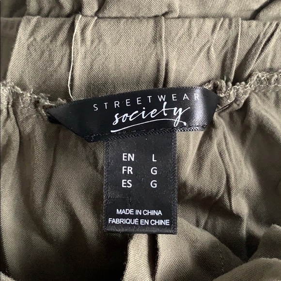 Loose dressy tie pants - Picture 2 of 2